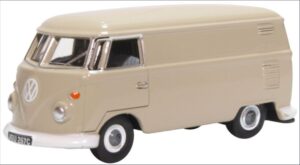 Oxford Diecast 76VWS004 VW T1 Van Light Grey  - 1:76 Scale