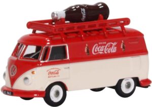 Oxford Diecast 76VWS007CC VW T1 Van/Bottle Coca Cola  - 1:76 Scale