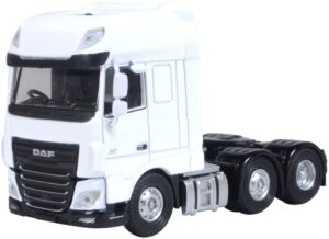 Oxford Diecast 76WHDAFCAB DAF XF Euro 6 Cab White  - 1:76 Scale