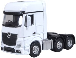 Oxford Diecast 76WHMERCAB Mercedes Actros Cab White  - 1:76 Scale