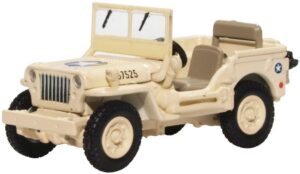 Oxford Diecast 76WMB007 Willys MB USAAF Tunisia 1943  - 1:76 Scale