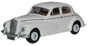 Oxford Diecast 76WOL003 Wolseley 6/80 - White  - 1:76 Scale