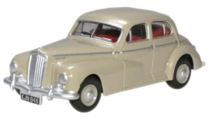 Oxford Diecast 76WOL004 Wolseley 6/80 - Moonstone Grey  - 1:76 Scale