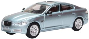 Oxford Diecast 76XF006 Jaguar XF Crystal Blue  - 1:76 Scale