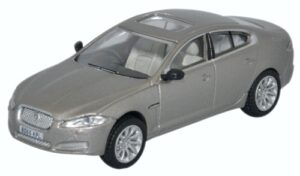 Oxford Diecast 76XF007 Jaguar XF - Ammonite Grey  - 1:76 Scale