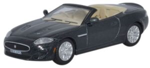 Oxford Diecast 76XK003 Jaguar XK Convertible - Ultimate Black  - 1:76 Scale
