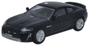 Oxford Diecast 76XKR004 Jaguar XKR-S Coupe - Ultimate Black  - 1:76 Scale
