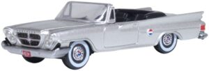 Oxford Diecast 87CC61007 Chrysler 300G Convertible (Open) Sheffield Silver - 1:87 Scale