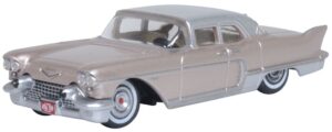 Oxford Diecast 87CE57004 Cadillac Eldorado Brougham 1957 Sandalwood - 1:87 Scale