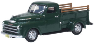 Oxford Diecast 87DP48002 Dodge B-1B Pick Up 1948 Dark Green  - 1:87 Scale