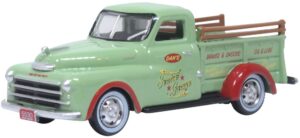Oxford Diecast 87DP48003 Dodge B-1B Pick Up 1948 Dans Service Garage - 1:87 Scale