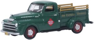 Oxford Diecast 87DP48004 Dodge B-1B Pickup REA 1948  - 1:87 Scale