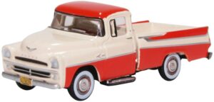 Oxford Diecast 87DP57001 Dodge D100 Sweptside Pick Up 1957 Tropical  - 1:87 Scale