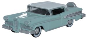 Oxford Diecast 87ED58005 Edsel Citation 1958 - Ice Green/Snow White  - 1:87 Scale