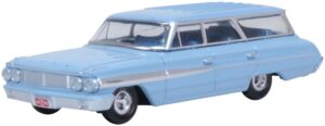 Oxford Diecast 87FC64001 Ford Country Sedan Skylight Blue 1964  - 1:87 Scale