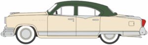 Oxford Diecast 87KM53001 Kaiser Manhattan Stardust Ivory/Jade Green 1953 - 1:87 Scale