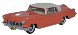 Oxford Diecast 87LC56004 Continental Mk2 1956 - Island Coral/Starmi  - 1:87 Scale