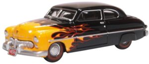 Oxford Diecast 87ME49009 Mercury Coupe 1949 Hot Rod  - 1:87 Scale