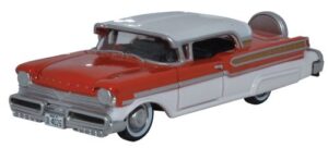 Oxford Diecast 87MT57003 Mercury Turnpike 1957 - Fiesta Red/White  - 1:87 Scale