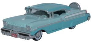 Oxford Diecast 87MT57004 Mercury Turnpike 1957 -Tahitian Green/Spri  - 1:87 Scale
