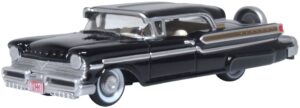 Oxford Diecast 87MT57005 Mercury Montclair 1957 Tuxedo Black  - 1:87 Scale