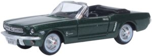 Oxford Diecast 87MU65006 Ford Mustang 1965 Ivy Green  - 1:87 Scale