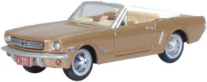 Oxford Diecast 87MU65007 Ford Mustang Conv. Prairie Bronze 1965  - 1:87 Scale