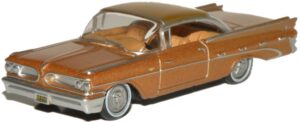 Oxford Diecast 87PB59001 Pontiac Bonneville Coupe 1959 Canyon Coppe  - 1:87 Scale