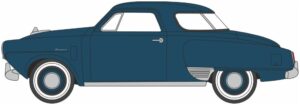 Oxford Diecast 87SC50002 Studebaker Champion Starlight Coupe Aqua Green 1950 - 1:87 Scale