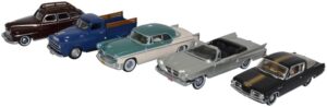 Oxford Diecast 87SET003 Chrysler Centenary 5 Piece Set  - 1:87 Scale