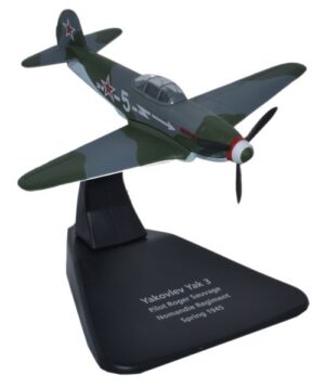 Oxford Diecast AC054 Yak 3 Normandie Regiment 1945  - 1:72 Scale