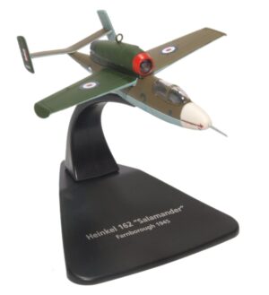 Oxford Diecast AC076 Heinkel He162 Air Min 61 W.120072 RAF 1945  - 1:72 Scale