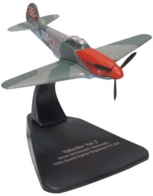 Oxford Diecast AC088 YAK 3 Dmitrievich Yakimenko 150th Guards Reg 1945 - 1:72 Scale