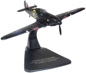 Oxford Diecast AC105 Hawker Hurricane Mk1 87 Sqn S/L Ian Gleed Colerne 1941 - 1:72 Scale