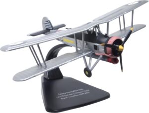 Oxford Diecast AC111 Fairey Swordfish FAA/RN Historic Flight RNAS Yeovilton - 1:72 Scale