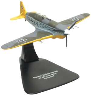 Oxford Diecast AC116 Morane Saulnier 406 KG200 OssunTarbes France 1943 - 1:72 Scale