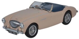 Oxford Diecast AH1002 Austin-Healey 100 BN1 (Tonneau) - Coronet  - 1:43 Scale