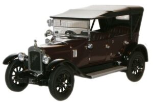 Oxford Diecast AHT002 Austin Heavy 12 - Maroon  - 1:43 Scale