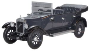 Oxford Diecast AHT003 Austin Heavy 12 - Cobalt Blue  - 1:43 Scale