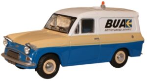 Oxford Diecast ANG034 Ford Anglia - British United Airways  - 1:43 Scale