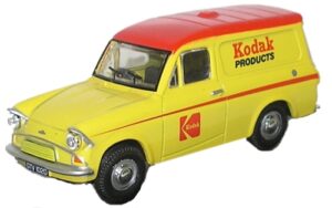 Oxford Diecast ANG035 Ford Anglia Van - Kodak  - 1:43 Scale
