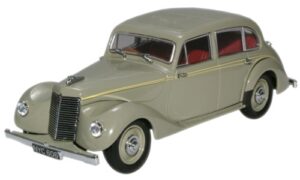 Oxford Diecast ASL003 Langham Grey Armstrong Siddeley Lancaster  - 1:43 Scale