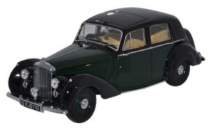 Oxford Diecast BN6003 Bentley MkVI - Brewster Green/Black  - 1:43 Scale