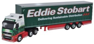 Oxford Diecast STOB033 Volvo FH12 C/side - Eddie Stobart - 1:76 Scale