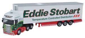 Atlas ATL4649116 Ford Cargo Curtainside Lorry - Eddie Stobart - 1:76 Scale