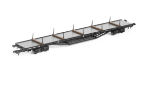 Hornby R60205 BR, YMO 'Salmon' Bogie Bolster Wagon - Era 7 - OO Gauge