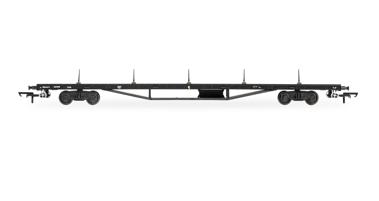 Hornby R60205 BR, YMO 'Salmon' Bogie Bolster Wagon - Era 7 - OO Gauge