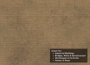 Scale Model Scenery  TX255 - OO/HO English Bond Yellow Brick Texture Paper (x5)