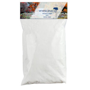 WWScenics WSG1-083 Refill 500ml 0.5mm Snow 50g