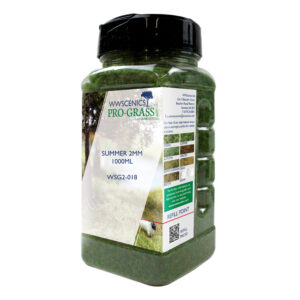 WWScenics WSG2-018 2mm Summer Static Grass - 1000ml Canister